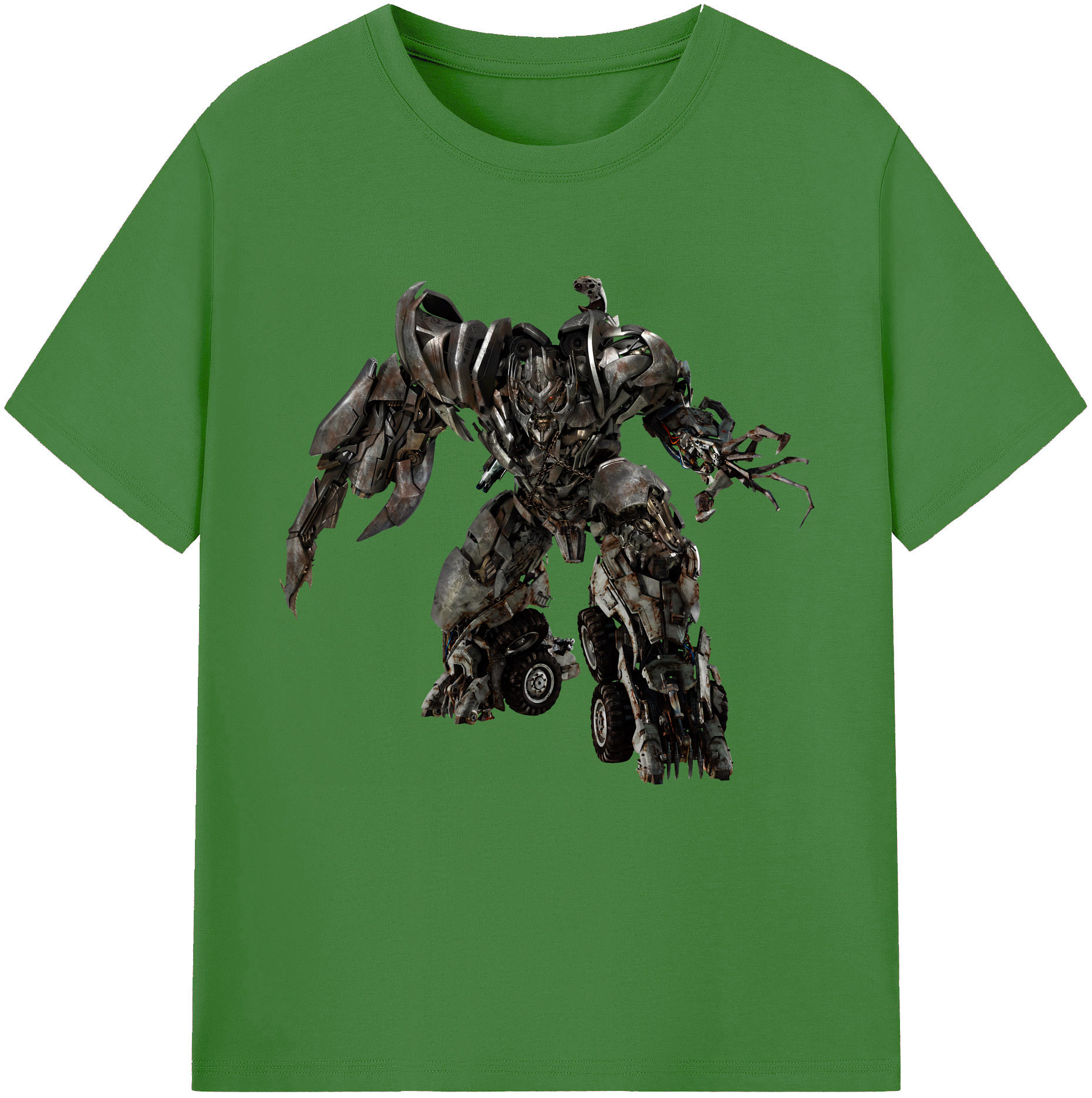 （画像用） Transformers トランスフォーマー レディースカジュアルプリントTシャツ（綿100％）